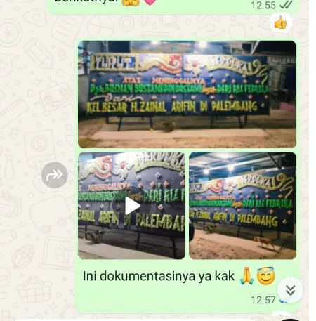 Pengiriman Papan Bunga Duka Kadu Agung Tigaraksa