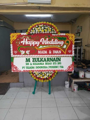 Papan Bunga di Kadu Agung Tigaraksa